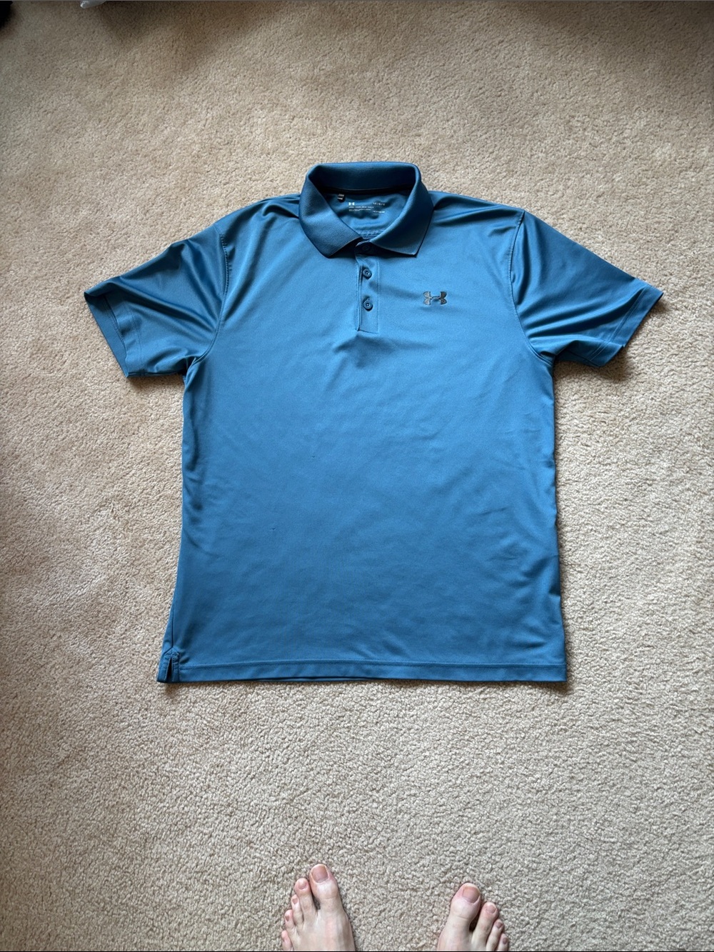 Under Armour Men's Blue / Grey Performance Polo